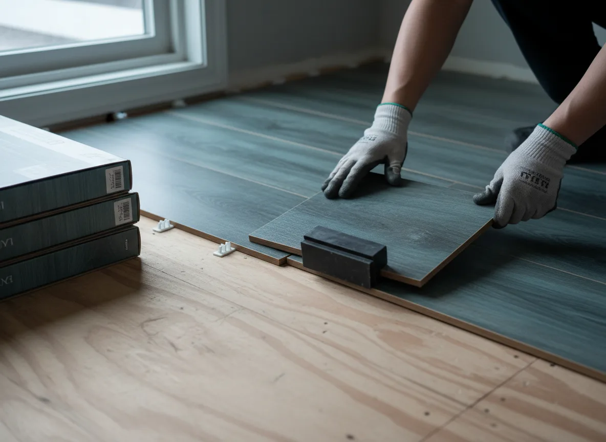 Luxury Vinyl Plank Installation company in Bluff Springs, IL
